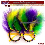 Holiday Items Funny Mardi Gras rainbow Glasses with diamond for Party Glasses Halloween Costumes