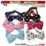 ribbon hair bows elastic stretchy headband for baby girl hair accessories