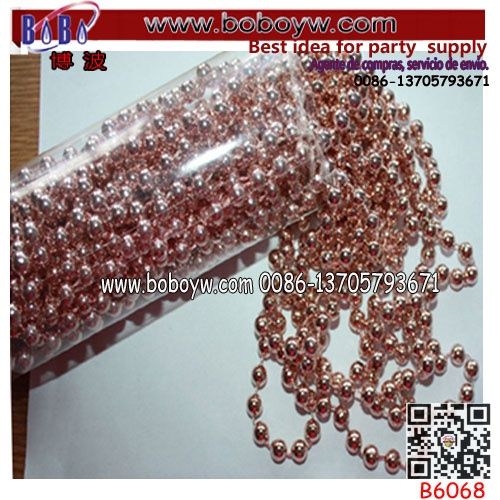 Wedding Decoration Rose Gold Effect Bead Garland Cakes Wedding Party Products (B6068)