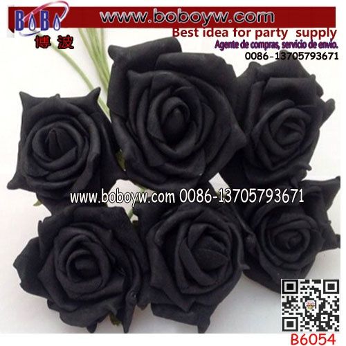 Artificial Flower Sourcing Agent Wedding Artificial Flowers Yiwu Valentine′s Day (B6054B)