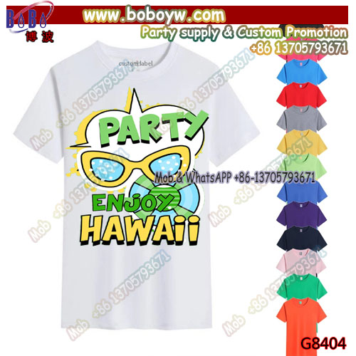 Custom T-Shirt Round Neck Sports T Shirt for Promotional Advertising Marathon Campaign Election Party