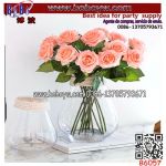 Artificial Flowers Yiwu Rose Artificial Flowers Peony Bridal Wedding Bouquet Home Decor (B6057)
