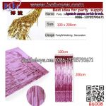 Party Decoration Metallic Foil Gold Curtain Background Foil Rain Curtain Wedding Decoration (B6008)