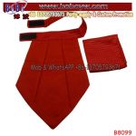 Neckerchief Tie Pocket Cravat Ascot Tuxedo Poly Jacquard Wedding Party Gift (B8099)