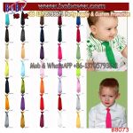 Yiwu Market Silk School Tie Neckwear Printed Necktie Custom Logo Tie (B8073)