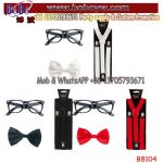 Christmas Party Gifts Set Bow Tie Braces Glasses Kit Party Supplies School Supply (B8104)