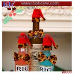 Christmas Gift Holiday Gifts Wine Bottle Bow Tie Xmas Party House Decoration Party Supply Mini Tie (B8333)