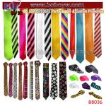 Neckwear Polyester Tie Plain Stripe Satin Tie Necktie Party Decoration Christmas Gift Novelty Gifts (B8036)