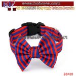 Printing Canvas Pet Collars with Hand Sewn Dog Bowties Pet Product Pet Supply (B8410)