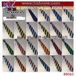 School Tie Nylon Tie Halloween Decoration Party Supplies Infant School Block Equal Stripe Striped Elastic Tie (B8062)