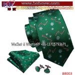 Necktie Neck Tie Christmas Party Tie Set Silk Woven Jacquard Logo Tie Necktie (B8003)