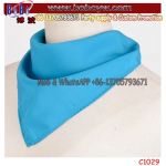 Shawl China Factory Custom Logo School Scarves Bank Scarf School Tie (C1029)