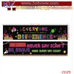 Advertising Banner Party Banner Holiday Decorations School Supply Party Favor Holiday Decor (C1125)