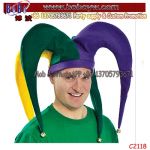 Birthday Party Supplies Cosplay Costumes Velvet Carnival Party Funny Multi Foam Novelty Hat Party Hat Fancy Cap (C2118)