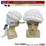 Party Afro Wig Synthetic Wig Barrister Court Gentleman Party Hair Accessory (C3032)