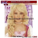Party Items Halloween Costumes Carnival Party Favor Princess Queen Fancy Dress Afro Wig (C3045)