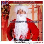 Party Supply christmas Gifts Party Wigs Beards Santa Claus Father Prdoucts Christmas Costume Beards