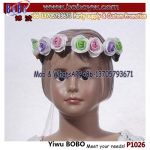 Novelty Gifts Rose Headband Dance Products Hair Accessories Birthday Gift Customized Jewelry Set