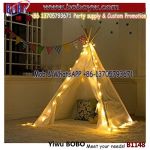 LED light outdoor camping tents birthday party atmosphere lamp decoration Teepee Tent for Kids Lighting