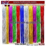 Tinsel Shimmer Foil Door Curtain Backdrop Curtain for Wedding Event Party