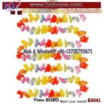 Rainbow Lei Bunting - 300cm - Luau Tropical Garland Party Banner Flower