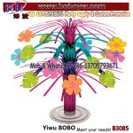 Hawaiian Party Wedding Decor Hibiscus Flowers Foil Centrepiece Party Table Decorations