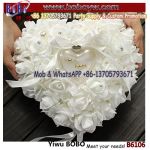 Wedding Ring Pillow Heart Box With Ribbon Pearl Wedding Ceremony For Wedding Supplies Gift