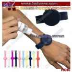 Hand Sanitizer Bracelet Anti Bacterial Bracelet Silicone Hand Gel Wristband Automatic Sanitizer Dispenser Bracelet
