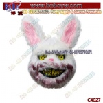Evil Bloody Bunny Halloween Mask Masquerade Party Cosplay Mask Easter Tricky Mask Scary