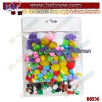 Factory wholesale pompom craft Assorted Pompoms for Craft Making and Hobby