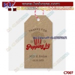 Party Favor Party Tag Popcorn Party Bag Gift Tag Personalized Gifts Tag
