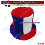 corporate gift  Custom Fotball Fans Party Shape Hats Wholesale World Cup Crazy Soccer Fans Hats