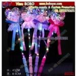 Birthday Party Decoration Round Star Heart Shape Flash Magic Stick Led Light Up Bobo Balloon Wholesale Led flash toy