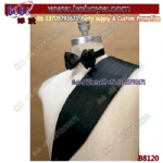 Waiter Tie Hotel Clothes Cummerbunds Bow Tie Black Silk Cummerbund Bow Tie Suit