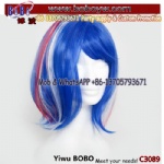 Birthday Party Items Football Fans Wig Party Wig Crazy Wig Diamond Hairpins Paris Wig Halloween Wig