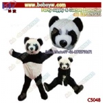 Panda Bear Mascot Costume Fancy Dress Adult Size Halloween Xmas Party Outfit