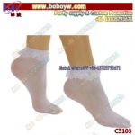 Birthday Gifts Sexty Elastic Ultrathin Transpatent Lace Ankle Socks Anklets Valentine's Gift