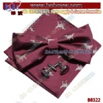 Holiday Gifts Birthday Party Gift Souvenir Gift Necktie Men's Knitted Bowtie Cufflinks Tie Set