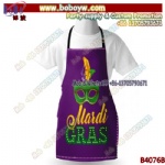 Purple MARDI GRAS Purple Apron Halloween Party Products Party Costumes