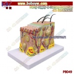 Skin Model 35X Enlarged Anatomical Model Anatomy for Science Classroom Study Display Teaching Model