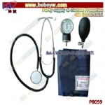 Medical Equipment Standard Manual Aneroid Sphygmomanometer With Stethoscope Upper Arm Digital Blood Pressure Monitor Set