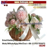 Wicker Woven Small Flower Basket Handmade Natural Flower Arrangement Home Decoration Banquet Wicker Flower Child Storage Basket