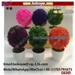 Artificial Flowers Simulation plants small pots Fake flowers small ball bonsai Home living room wine cabinet creative decoration simulation flowers and green plants