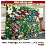 Beautiful Wedding Floral Backdrop Artificial Silk Flower Wall Mat for Decor