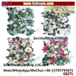 Artificial Wedding 40x60CM Silk Flower Wall Panels Backdrop