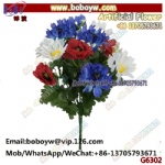 Artificial Flower Bouquet with Corn, Poppies and Daisies Artificial Flowers