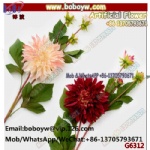 Artificial Silk Dahlia Flower Spray
