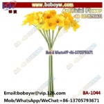 China cheap Daffodils wholesale plastic artificial daffodil flowers silk narcissus Freesia bouquet wedding home decor flower
