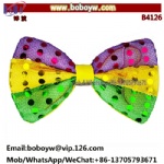 Halloween Carnival Party Favor LED Flashing Bow Tie Flashing Light Up Bowties