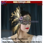 Masquerad Feathers Mask  Halloween Party Mask Bridal Wedding Mask Mardi Gras Mask